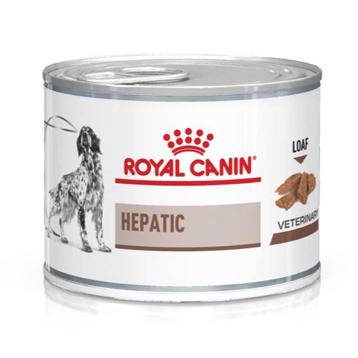 Pack Royal Canin Lata Vet Diet Canine Hepatic x 6u 200g