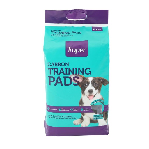 Traper Sabanilla de Carbon 60x90cm 30 Unidades