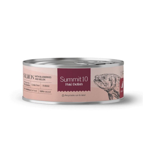 Summit 10 Pate Salmon Gato 85g