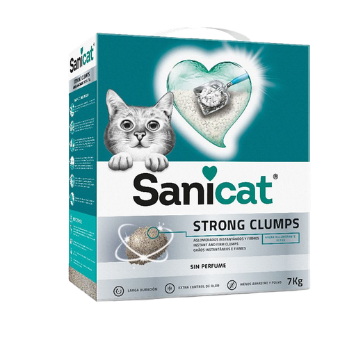 Sanicat Strong Clumps Arena Aglutinante 7kg