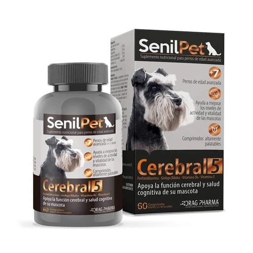 Senilpet Cerebral 5  60comprimidos