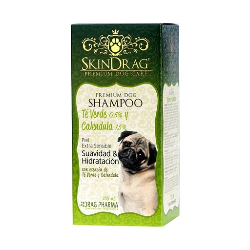 SkinDrag Shampo Te Verde Calendula 250ml