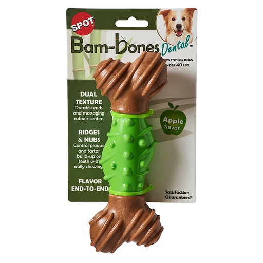 Spot Bam Bones Dental Hueso Sabor Manzana Large