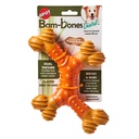 Spot Bam-Bones Dental Hueso Tipo X Sabor Mantequilla Mani Large