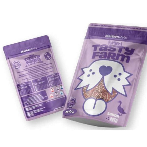 Tasty Farm Trocitos de Pato Dog 400g
