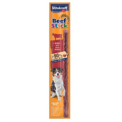 Vitakraft Beef Stick Snack para perros Sabor a Vacuno