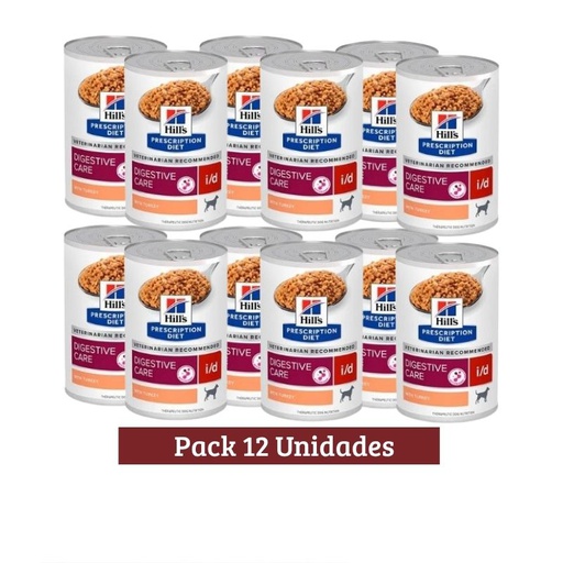 Pack Hills Digestive Care I/D Dog Lata X 12u 370g