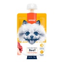 Wanpy Tasty Meat Paste Dog Beef Carrot y Pea 90g