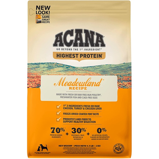 Acana Meadowlands Dog 11.35kg