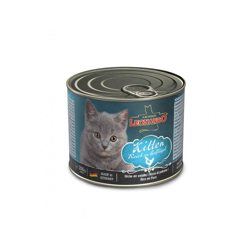 Leonardo Kitten Rico en ave de corral 400g