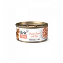 Brit Care Pollo Con Arroz Cat Lata 70g