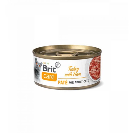 Brit Care Pavo Con Jamon Cat Lata 70g