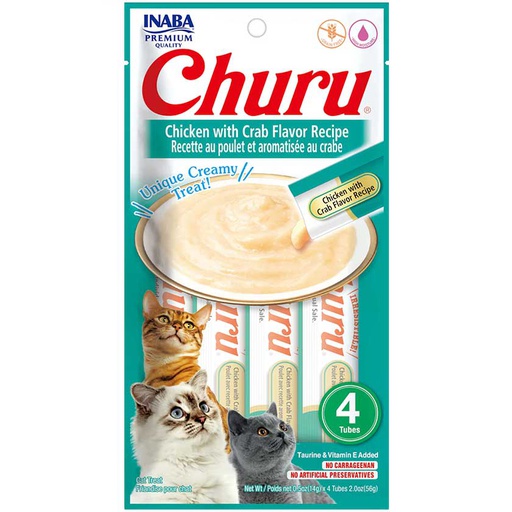 Ciao Churu Recipe Pollo &amp; Cangrejo Cat 56g