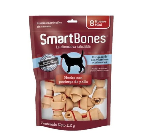 Smartbones Dog Chicken MIni 8unid