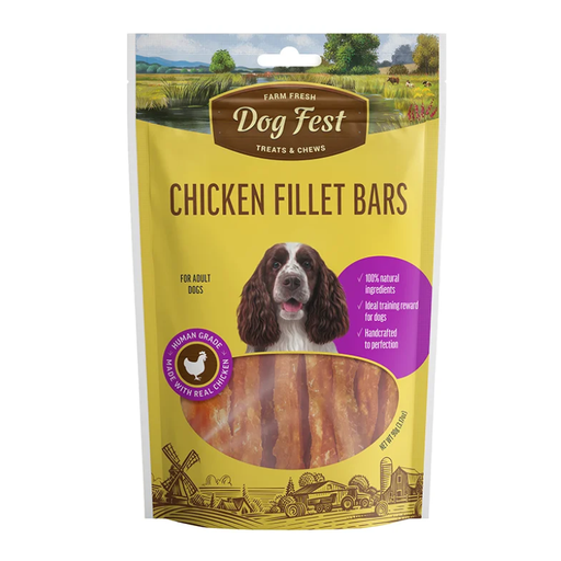 Dog Fest Barras de Filete de Pollo 90g