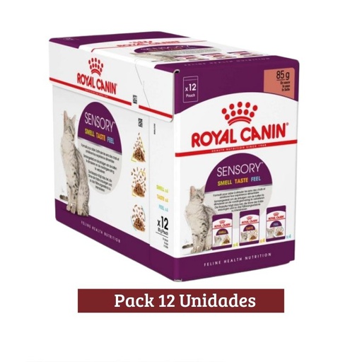 Royal Canin Pack Pouch Sensory Variedades Cat x 12u 85g
