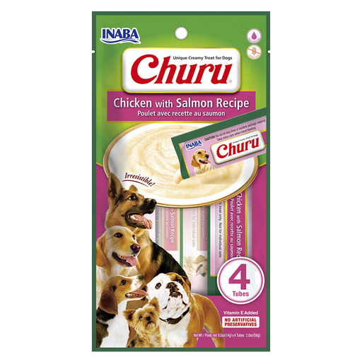 Ciao Churu Chicken &amp; Salmon Recipe Dog 56g