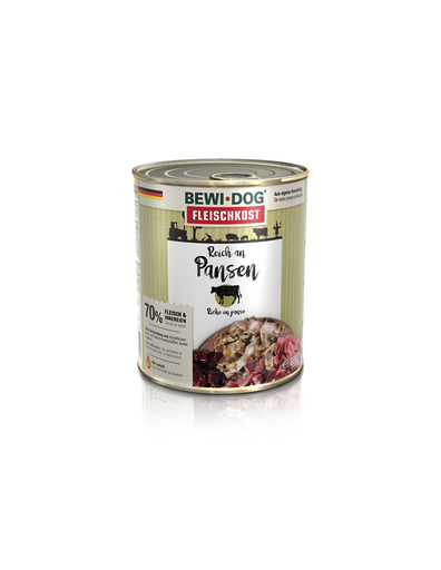 Bewi Dog Lata Rico en Panza 800g
