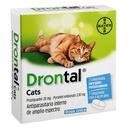 Drontal gatos Antiparasitario Interno 2 Comp. Bayer