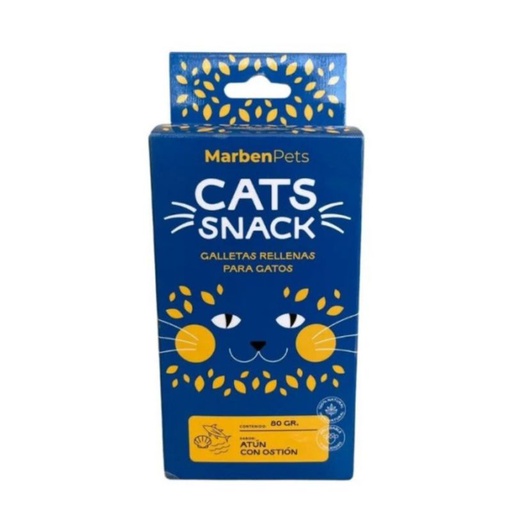 Marben Cats Snack Gallena Rellena de Atun con Ostiones 80g