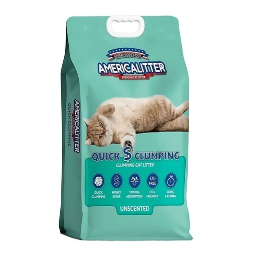 Arena America Litter Quick Clumping 15kg Sin Aroma