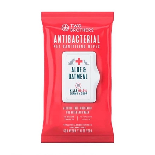 Two Brothers Toallitas Antibacteriales 40uni