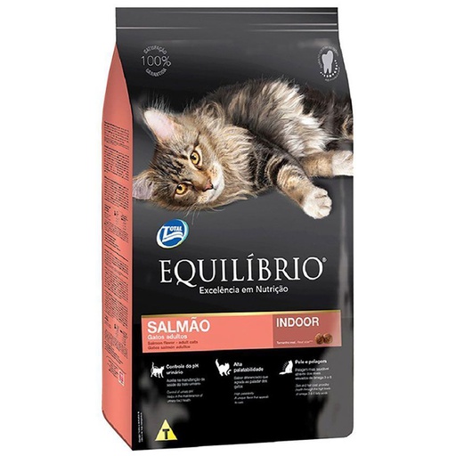 Equilibrio Gato Adulto Indoor Salmon 1.5kg