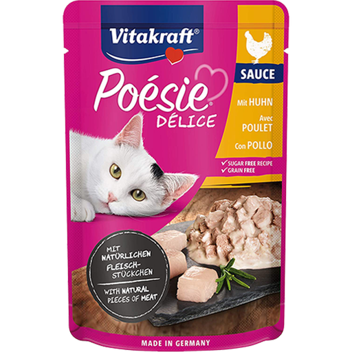 Vitakraft Poesie Delice Alimento Humedo de Pollo Gato 85g