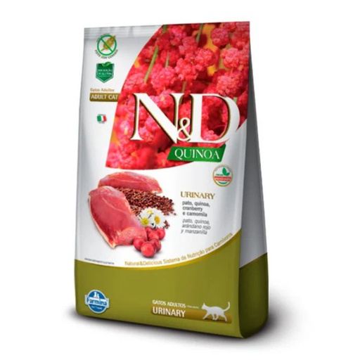 N&amp;D Quinoa Gato Urinary Pato1.5kg