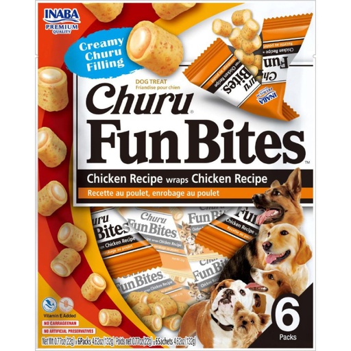 Churu Fun Bites Recipe Dog Pollo 132gr