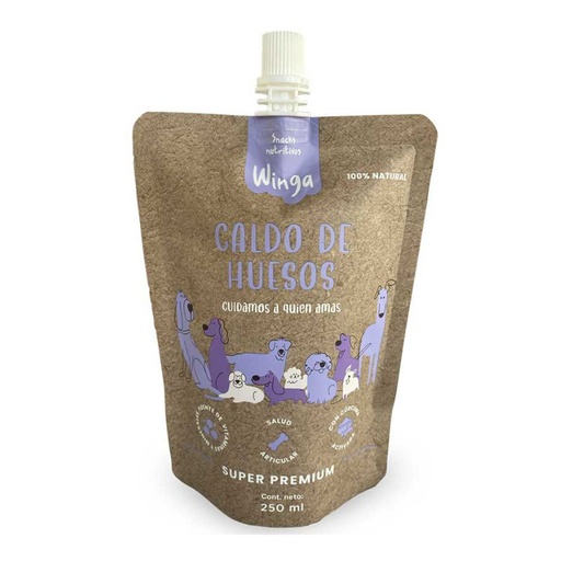 Winga Caldo de Huesos para Perros 250g