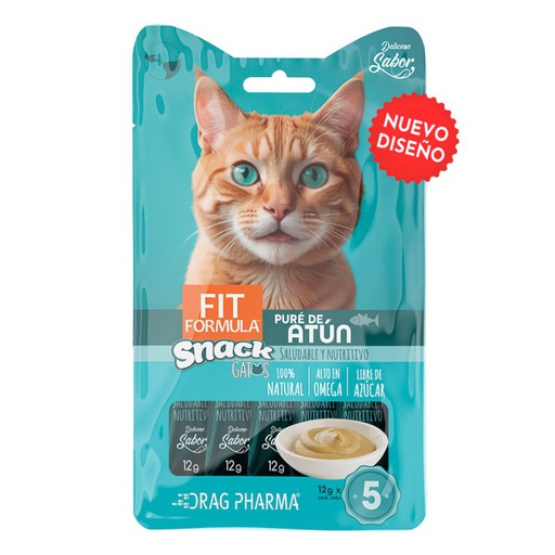 Pack Fit Formula Snack Pure de Atun X 6u