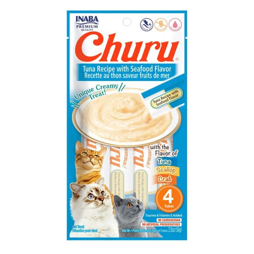 Ciao Churu Recipe Atun con Sabores de Mariscos 56g