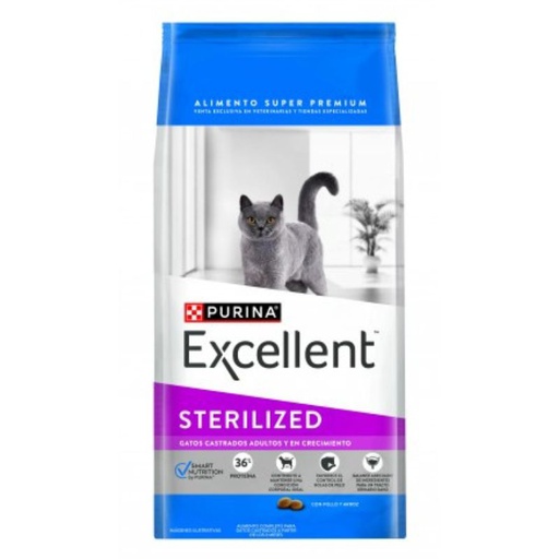 Purina Excellent Gato Adulto Esterilizado 7.5kg