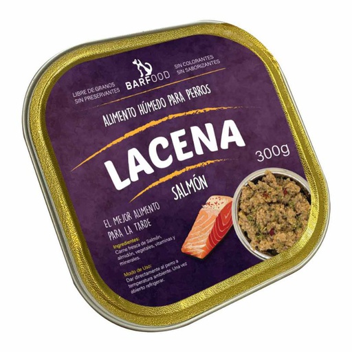 Barfood Lacena Salmon Perro 300g