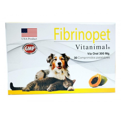 Fibrinopet 30 comprimidos