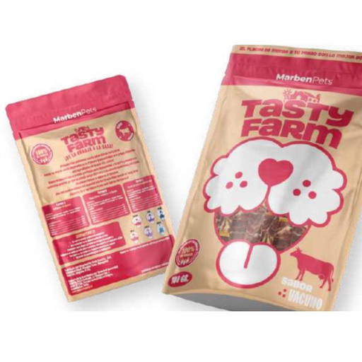 Tasty Farm Papas Dulces Envueltas en Vacuno Dog 100g