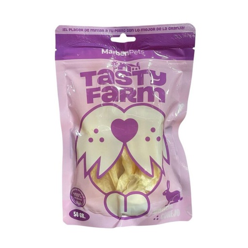 Tasty Farm Orejas de Conejo Dog 100g