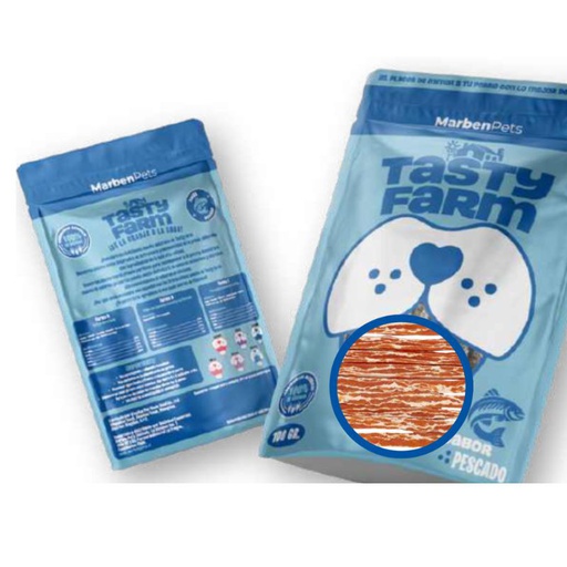 Tasty Farm Tiritas de Salmon Dog 100g