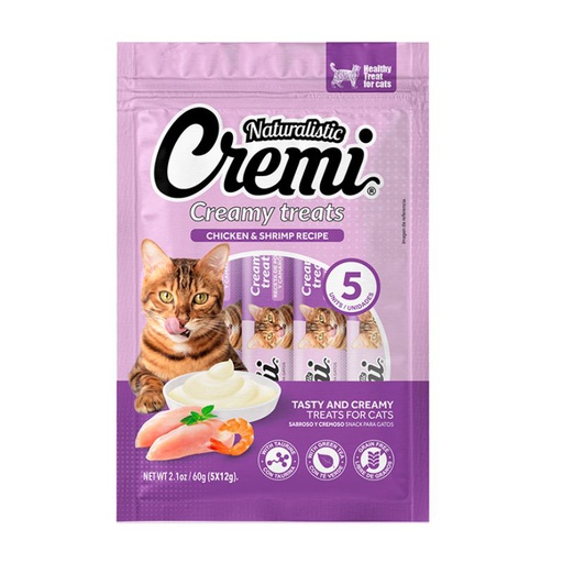 Naturalistic Cremi Pollo y Camaron 60g