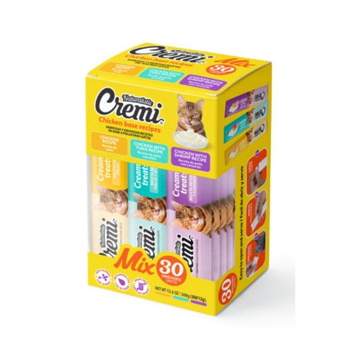 Naturalistic Cremi Box Chicken Food Mix 30 Unidades
