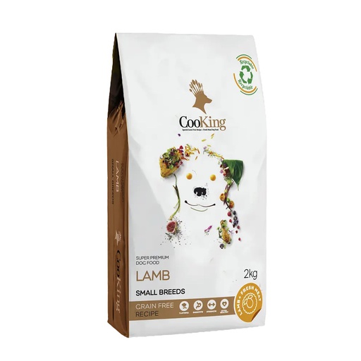 Cooking Small Breed Lamb Dog 2kg