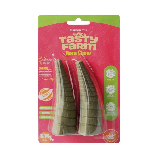 Tasty Farm Cuerno Cuidado dental S/M 70g