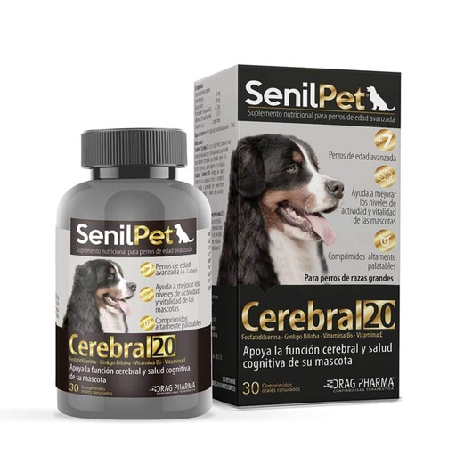 Senilpet Cerebral 20  30comprimidos