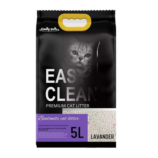 Easy Clean Arena Aglutinante Aroma Lavanda 4kg