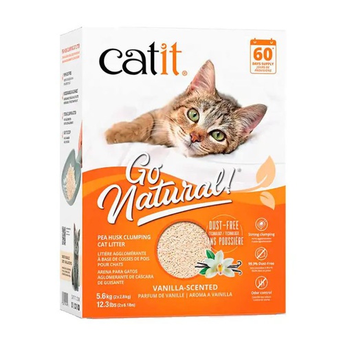 Catit Go Natural Arena Biodegradable Vainilla 5.6kg