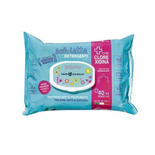 Farmcompany Toallitas de Clorexidina 40 Unidades