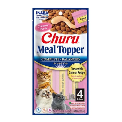 Churu Meal Topper Tuna Salmon Variedades Para Gatos 56gr