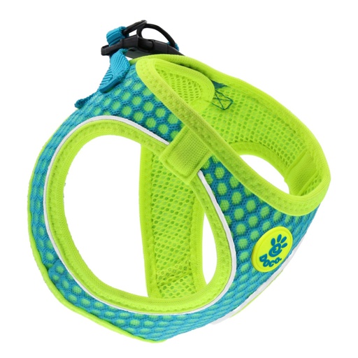 Doco Athletica Arnes Reflectante Turquesa Talla XS