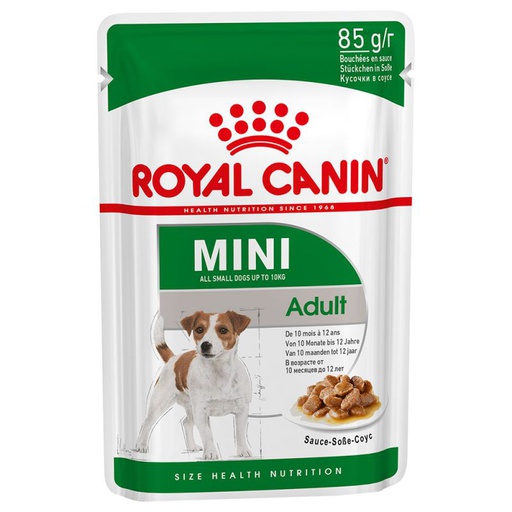 Royal Canin Pack Pouch Mini Adulto x 12u 85g